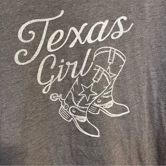 Texas Girl Grey T-Shirt - Picture 5 of 5